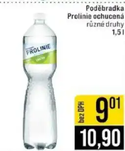 Jip Poděbradka Prolinie ochucená nabídka