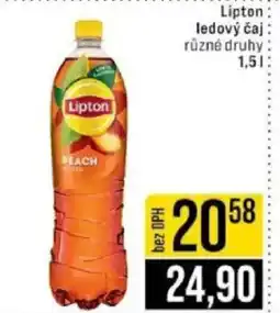 Jip Lipton ledový čaj nabídka
