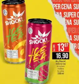 Jip Big Shock! ledový čaj broskev malina hruška nabídka