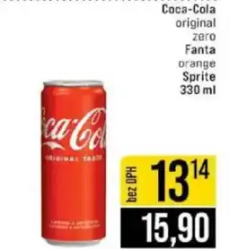 Jip Coca-Cola original zero Fanta orange Sprite l nabídka
