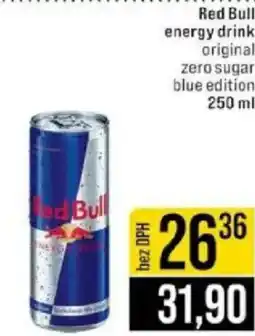Jip Red Bull energy drink original zero sugar blue edition nabídka