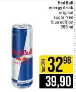 Jip Red Bull energy drink original sugar free blue edition nabídka