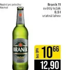 Jip Braník 11 světlý ležák nabídka