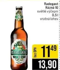 Jip Radegast Rázná 10 světlé výčepní nabídka