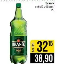 Jip Braník světlé výčepní nabídka