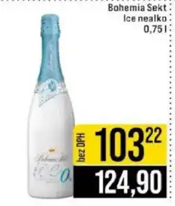 Jip Bohemia Sekt Ice nealko nabídka