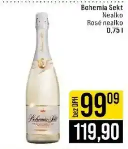 Jip Bohemia Sekt Nealko Rosé nealko nabídka