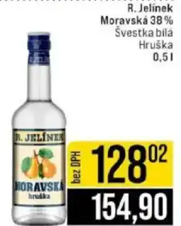 Jip R. Jelínek Moravská 38% Švestka bílá Hruška nabídka