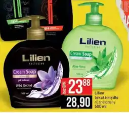 Jip Lilien tekuté mýdlo rūzné druhy nabídka