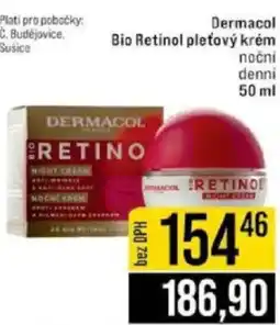 Jip Dermacol Bio Retinol pleťový krém nočni denni nabídka