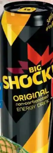 Jip Big Shock! energy drink nabídka