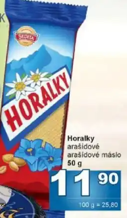 Jip Horalky arašídové arašídové máslo nabídka