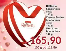 Jip Raffaello bonboniera srdce nabídka