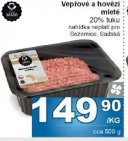 Jip Vepřové a hovězí mleté nabídka