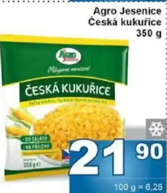Agro Jesenice Česká kukuřice