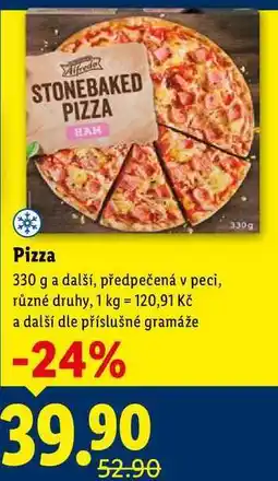 Lidl Pizza, 330 g a další nabídka
