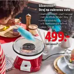 Lidl Silvercrest Stroj na cukrovou vatu nabídka