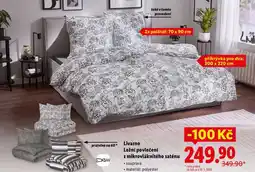 Lidl Livarno Ložní povlečení z mikrovláknitého saténu nabídka
