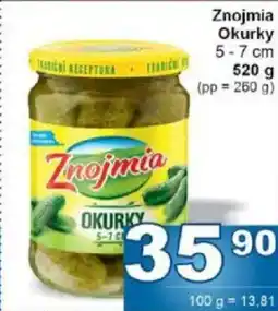 Jip Znojmia Okurky 5-7 cm nabídka