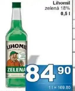 Jip Lihomil zelená 18% nabídka