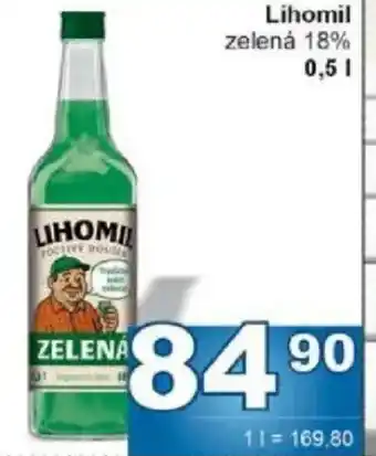 Jip Lihomil zelená 18% nabídka