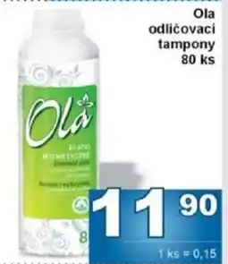 Jip Ola odličovací tampony nabídka