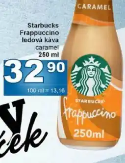 Jip Starbucks Frappuccino ledová káva caramel nabídka