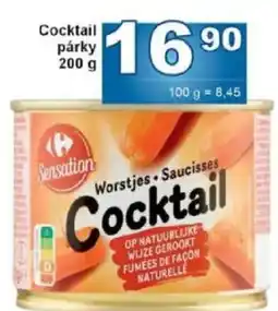 Jip Cocktail párky nabídka