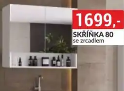 Baumax Skříňka 80 se zrcadlem nabídka