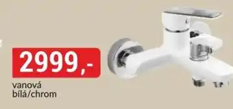 Baumax Vanová bílá/chrom nabídka