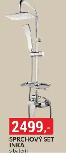 Baumax Sprchový set inka s baterií nabídka