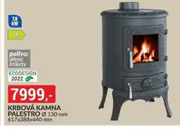Baumax Krbová kamna palestro nabídka