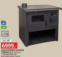 Baumax Kuchyňská kamna termo 8 nabídka