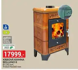 Baumax Krbová kamna belluno II nabídka