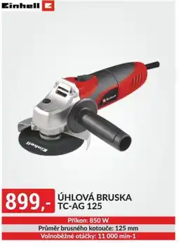 Baumax Úhlová bruska TC-AG 125 nabídka