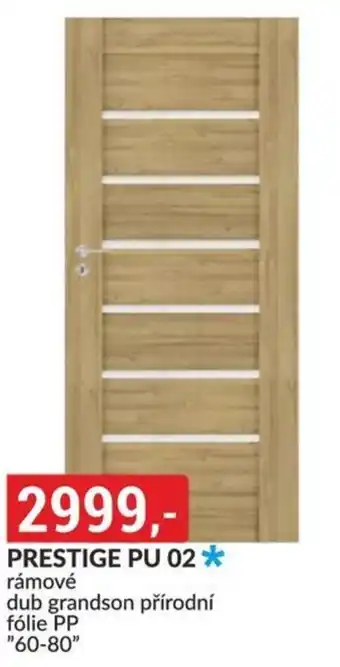 Baumax Prestige pu 02 nabídka