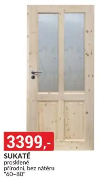 Baumax Sukaté prosklené nabídka