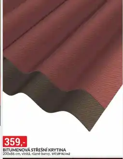 Baumax Bitumenová střešní krytina nabídka