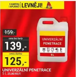 Baumax Univerzální penetrace nabídka