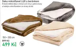 Vesna Deka mikroflanel LUX s beránkem nabídka