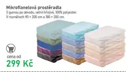 Vesna Mikroflanelová prostěradla nabídka