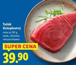 Lidl Tuňák žlutoploutvý, cena za nabídka