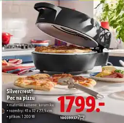 Lidl Silvercrest Pec na pizzu nabídka