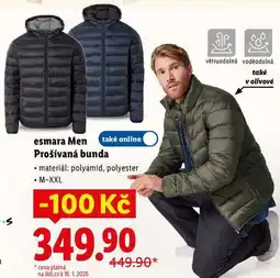 Lidl esmara Men Prošívaná bunda nabídka