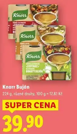 Lidl Knorr Bujón nabídka