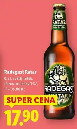 Lidl Radegast Ratar nabídka
