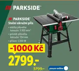 Lidl Stolní okružní pila nabídka