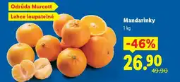 Lidl Mandarinky nabídka