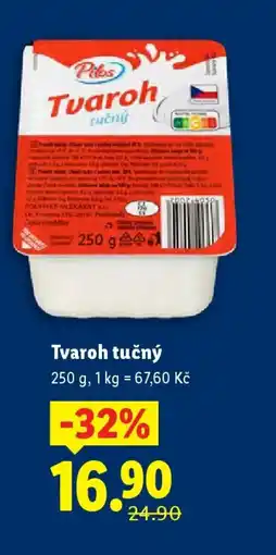 Lidl Pilos Tvaroh tučný nabídka