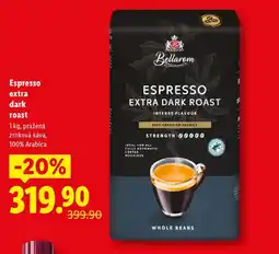 Lidl Bellarom Espresso extra dark roast nabídka